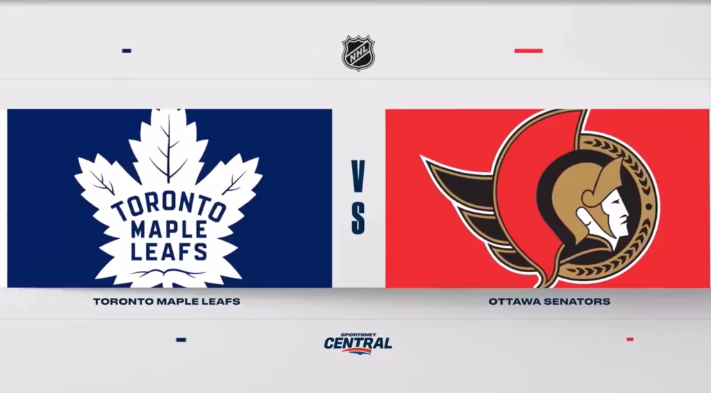 Maple Leafs vs Senators